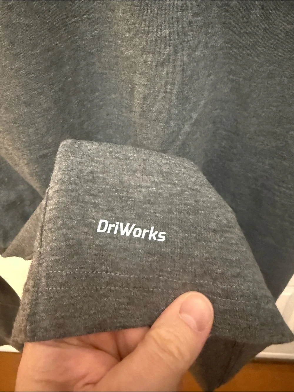 Classic Long-Sleeve Crew Tee - Charcoal Gray - Picture 2 of 4